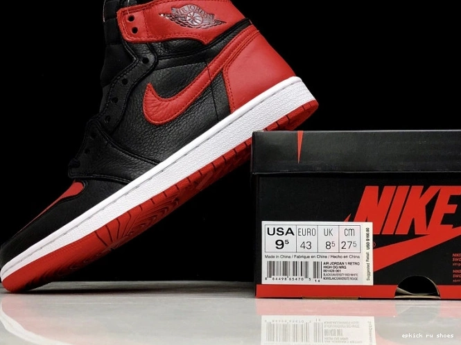Rep 861428-061 Retro To High Homage Air 1 OG Home Jordan 0709
